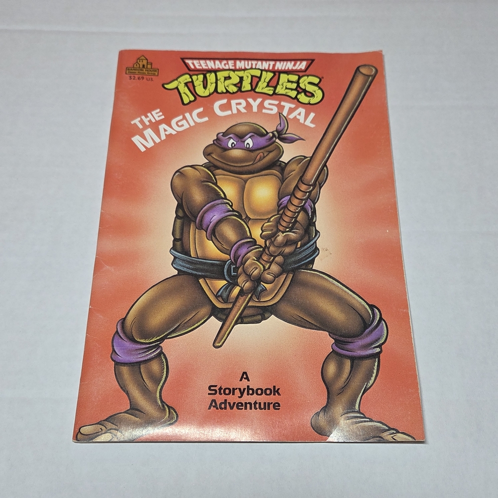Teenage Mutant Ninja Turtles 'The‎ Magic Crystal' Book 1990